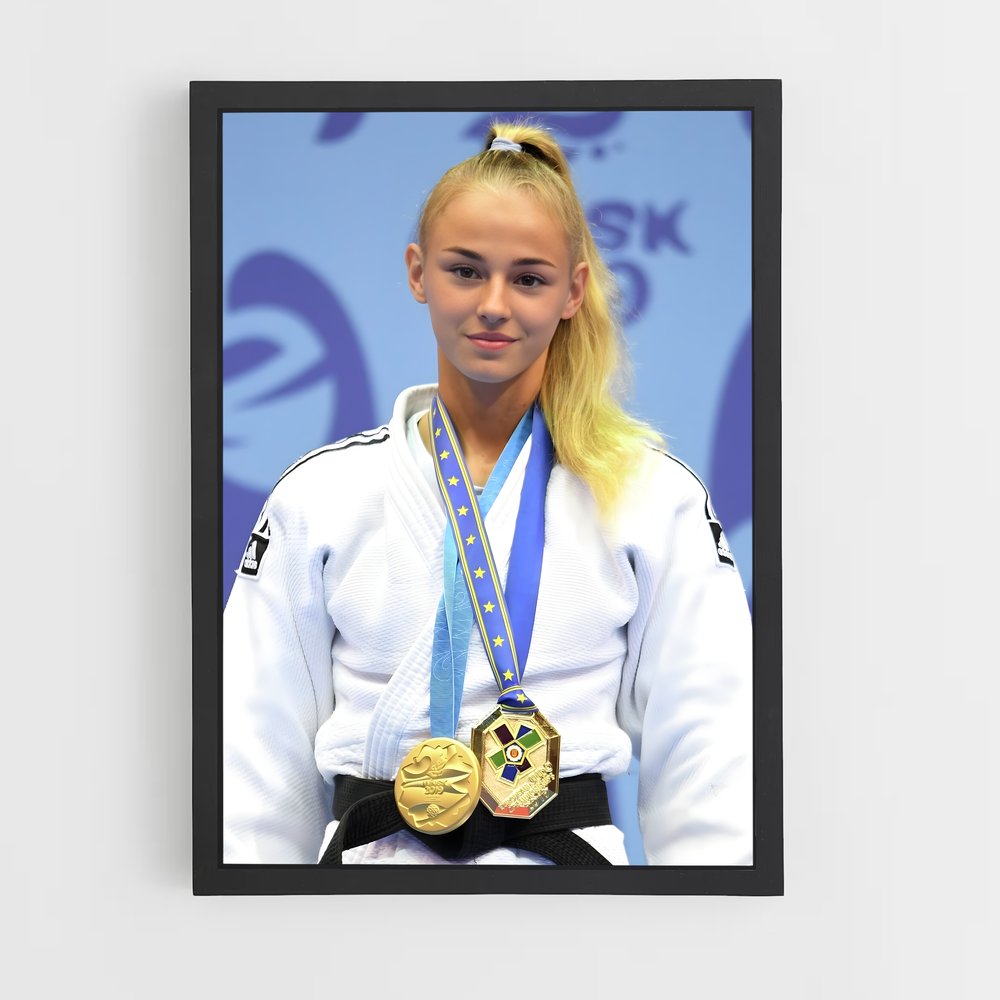 Poster Daria bilodid – affiche Judo (vue 2)